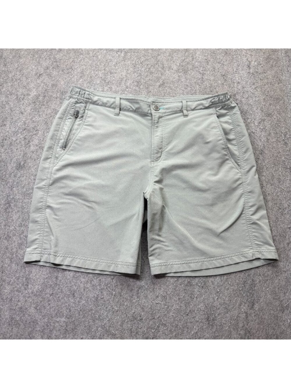 Free Fly Training Shorts Men XL Green Stretch Performance 8" Gym Running Soccer